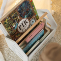 Nursery Cute Storage For Books, Playroom Decor Box for Books, Nursery Small Bookshelf, Toys Organization, Room Furniture, Toddler Bookcase